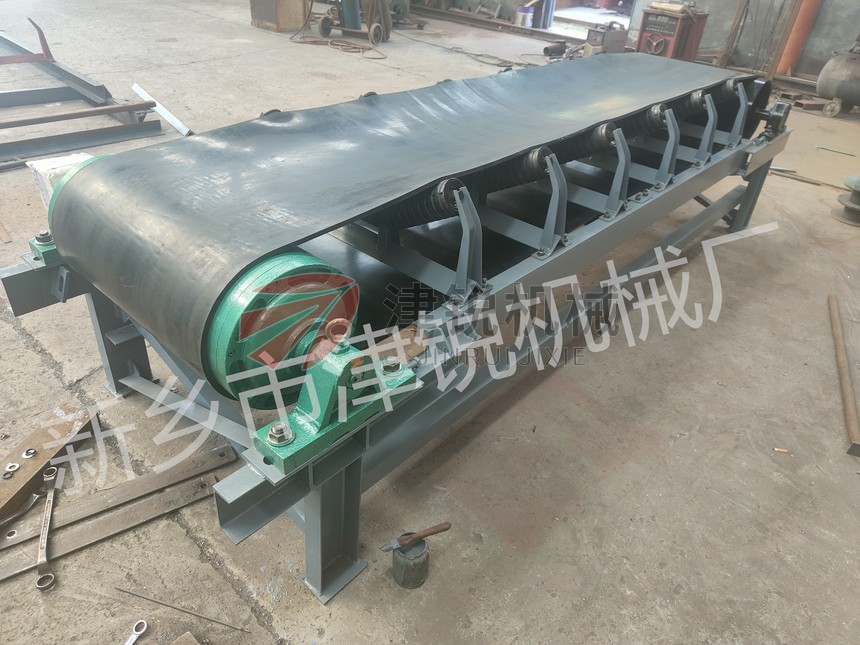 廣西發貨TD75型固定式皮帶機現場實拍-4