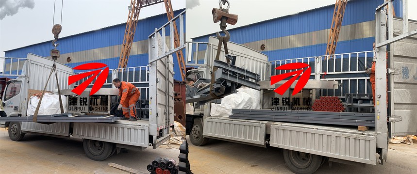 TD75型通用皮帶機配件發貨-2