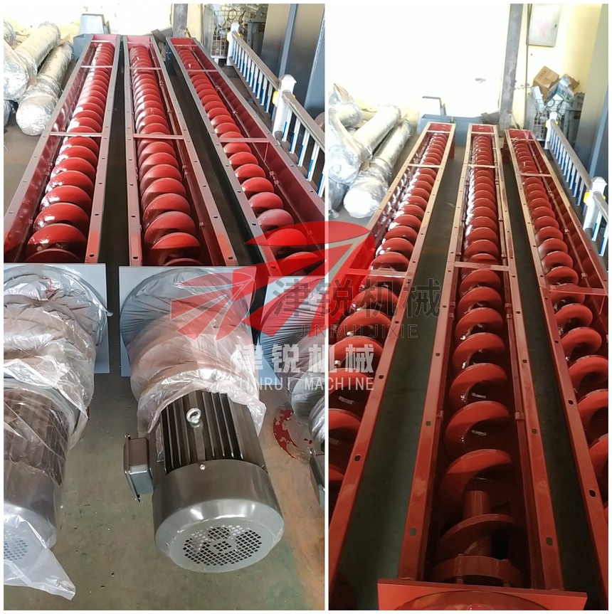 出口越南的螺旋輸送機(jī)發(fā)貨現(xiàn)場實(shí)拍-1