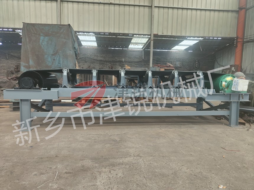 廣西發貨TD75型固定式皮帶機現場實拍-1