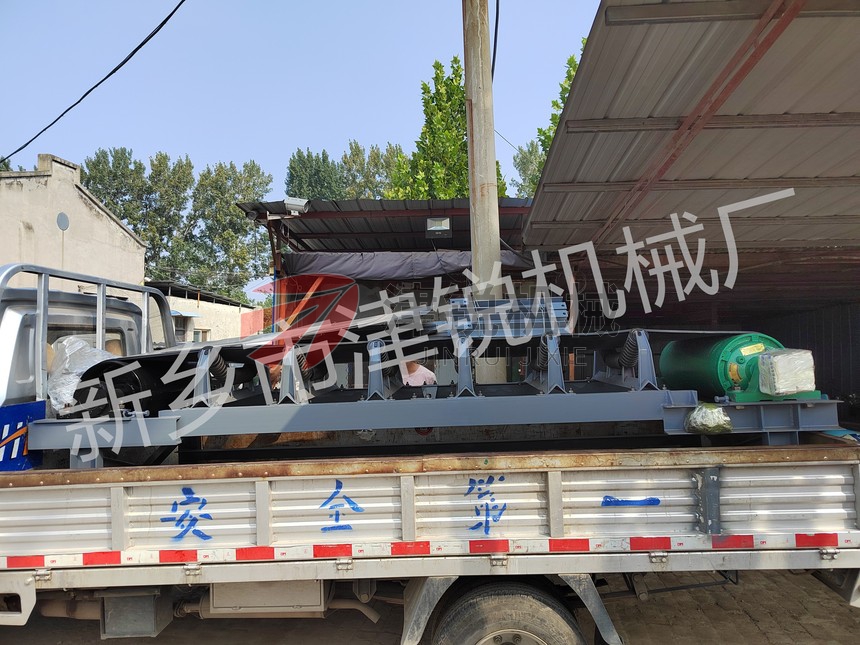 廣西發貨TD75型固定式皮帶機現場實拍-6