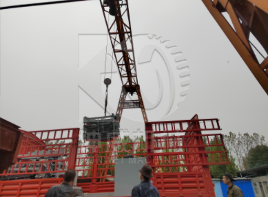 黑龍江皮帶輸送機發貨現場